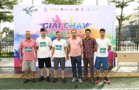 Thép Việt – Sing tham dự giải chạy “IRIS HAPPY RUN HAPPY COLOR 2022” do Trường liên cấp IRIS tổ chức